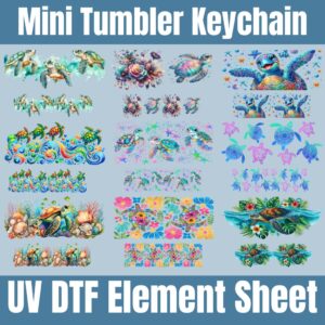 Turtles Mini Tumbler | Element Sheet