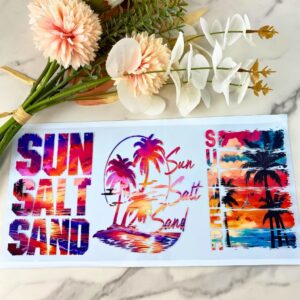 Sun Salt Sand | 40 oz UV DTF Wrap