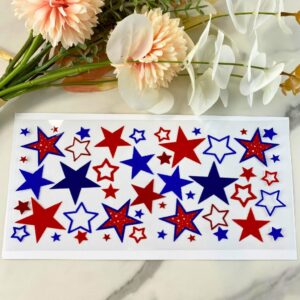 USA Stars2 | 16 oz UV DTF Wrap