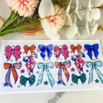 Colorful Bows2 | 16 oz UV DTF Wrap