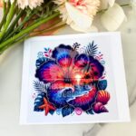 Hibiscus Flower | 4" UV DTF Decal