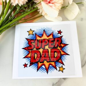 Super Dad | 4" UV DTF Decal