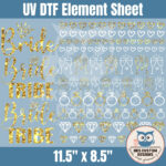Bride and Bride Tribe Gold | Element Sheet